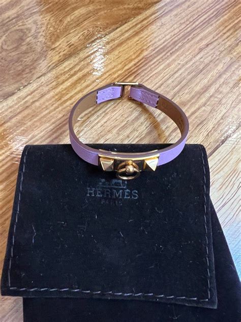 hermes goliath bracelet mauve sylvestre|Rivale Mini bracelet .